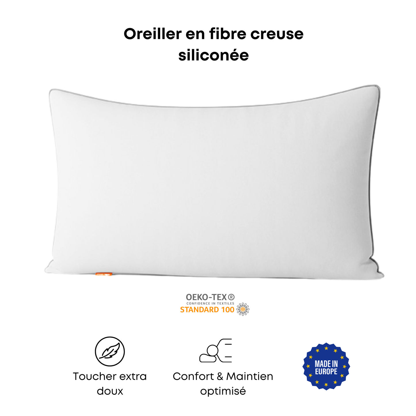 Oreiller Fibra Plus toucher doux