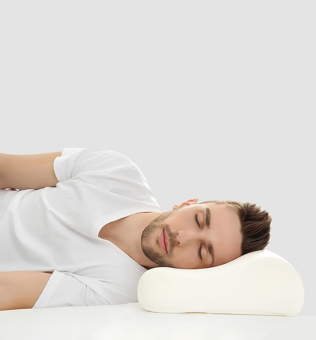 Pack de 2 Oreillers cervicaux médicaux - Viscoélastique à mémoire