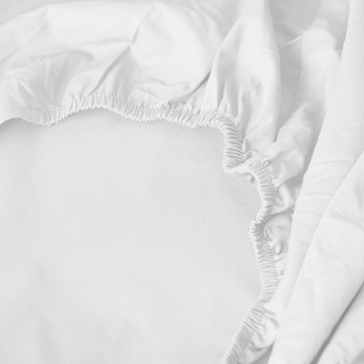Parure de lit coton satiné 300 fils - 4 pièces - maison good and well