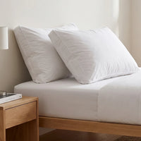 Pack 2 Oreillers moelleux 1555g - Enveloppe 100% coton