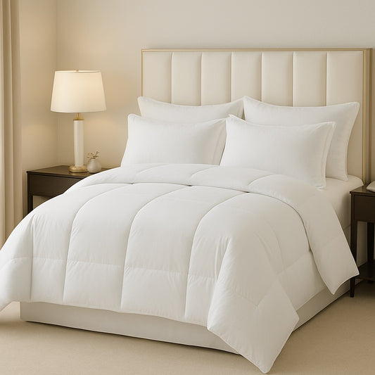 Couette chaude microfibre  – 450g