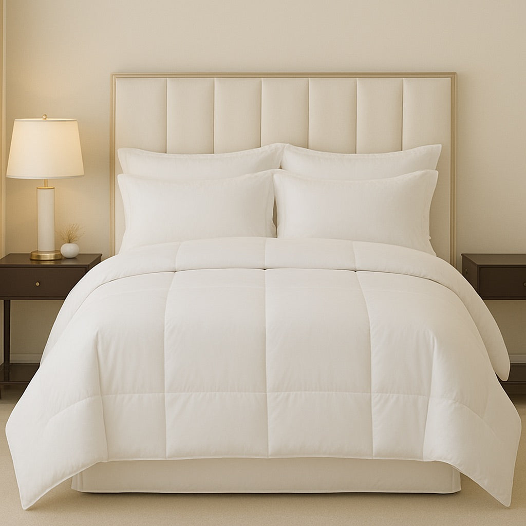 Couette chaude microfibre  – 450g - maison good and well