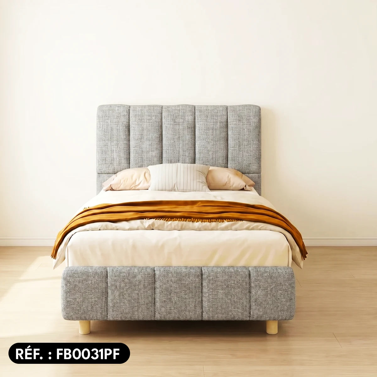 Pack Rentrée Zen - Sommiers + Tête de lit + matelas = oreiller offert 7