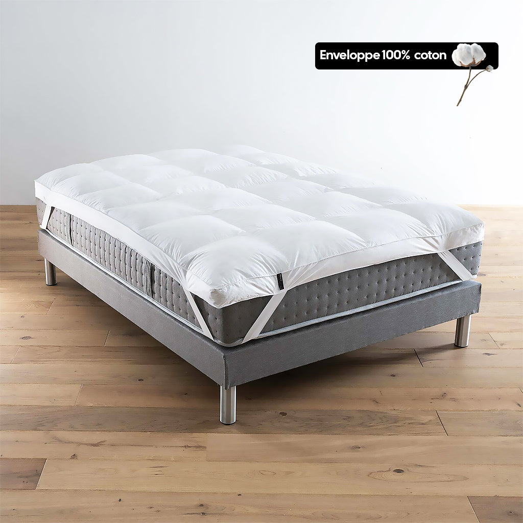 Pack confort - Surmatelas + 2 oreillers confortables offerts - maison good and well