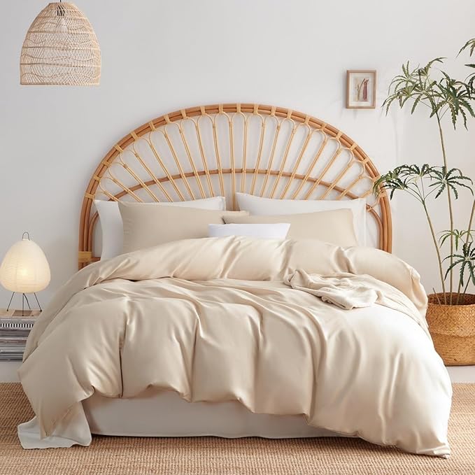 Housse de couette + 2 taies d'oreiller Percale de coton - maison good and well