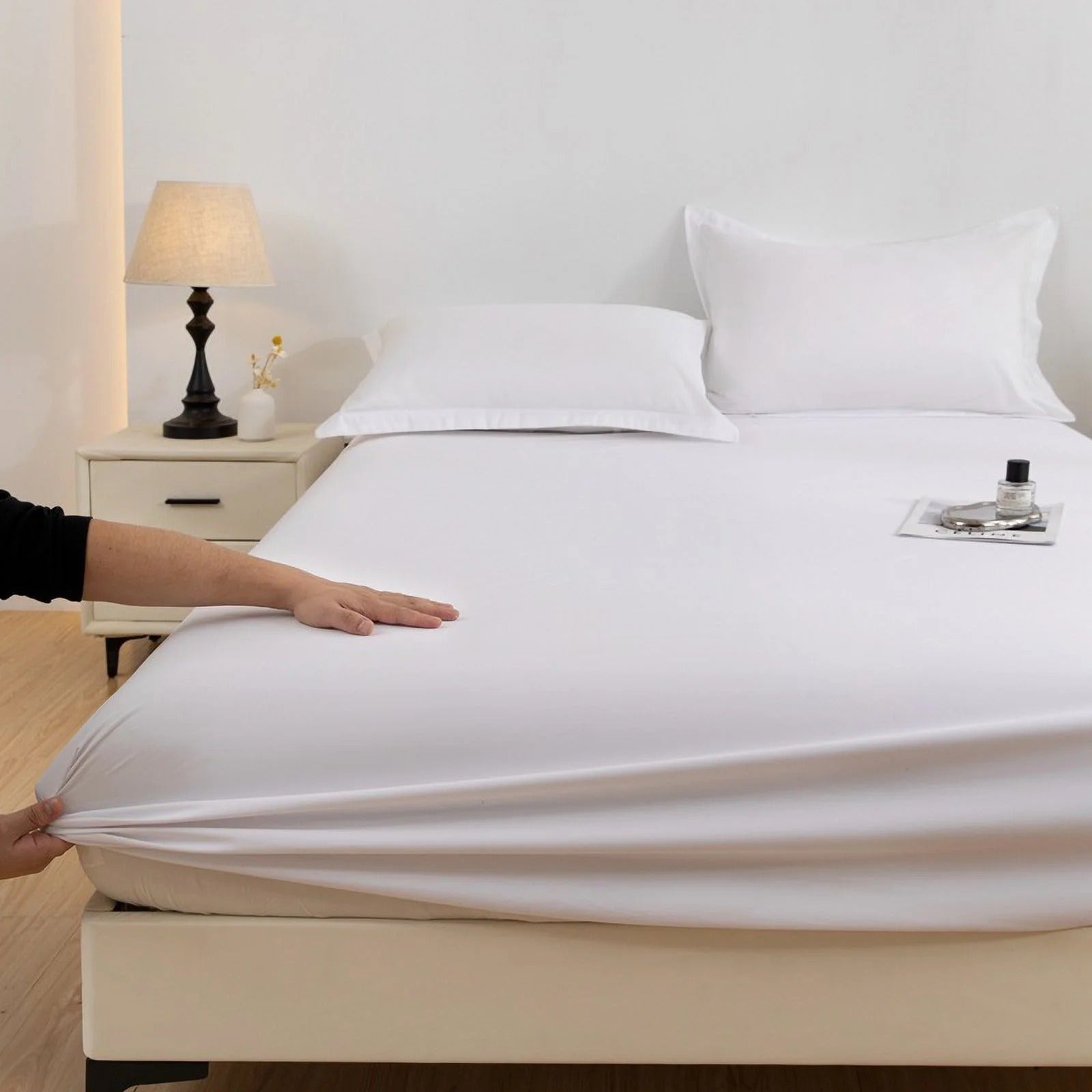 Drap housse Percale de coton - maison good and well