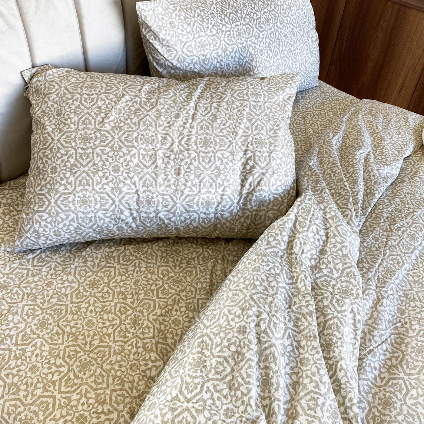 Housse parure de lit imprimée 4 pièces - Bohème - maison good and well