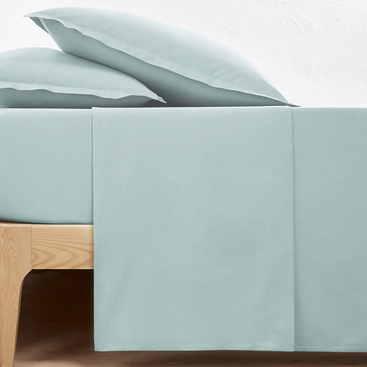 Drap plat premium - Percale de coton
