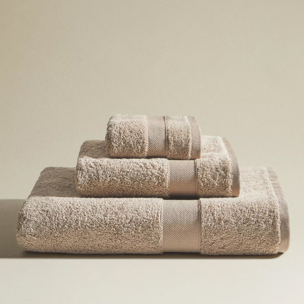 lot de 3 serviettes premium - Spéciale hôtels et Airbnb - maison good and well
