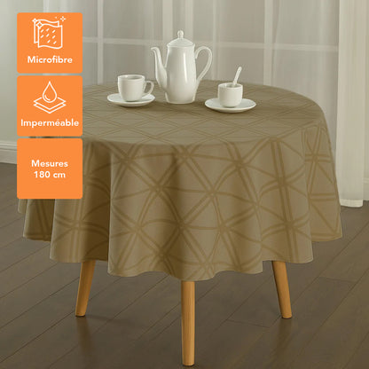 Nappe de table imperméable - Table ronde