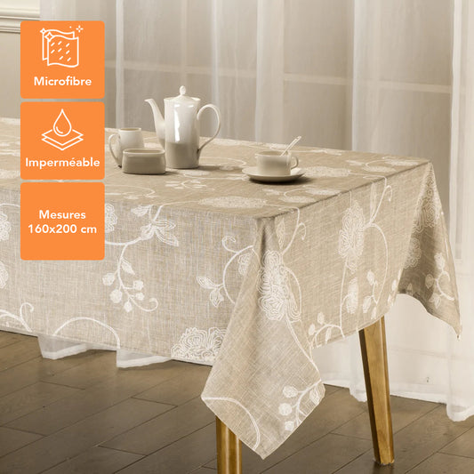 Nappe de table imperméable - Table rectangulaire