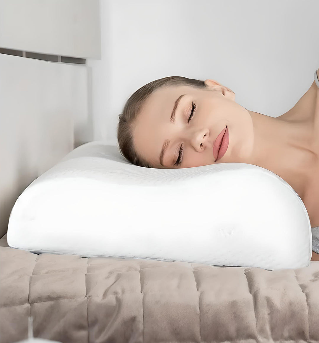 Oreiller médical cervical - Viscoélastique à mémoire
