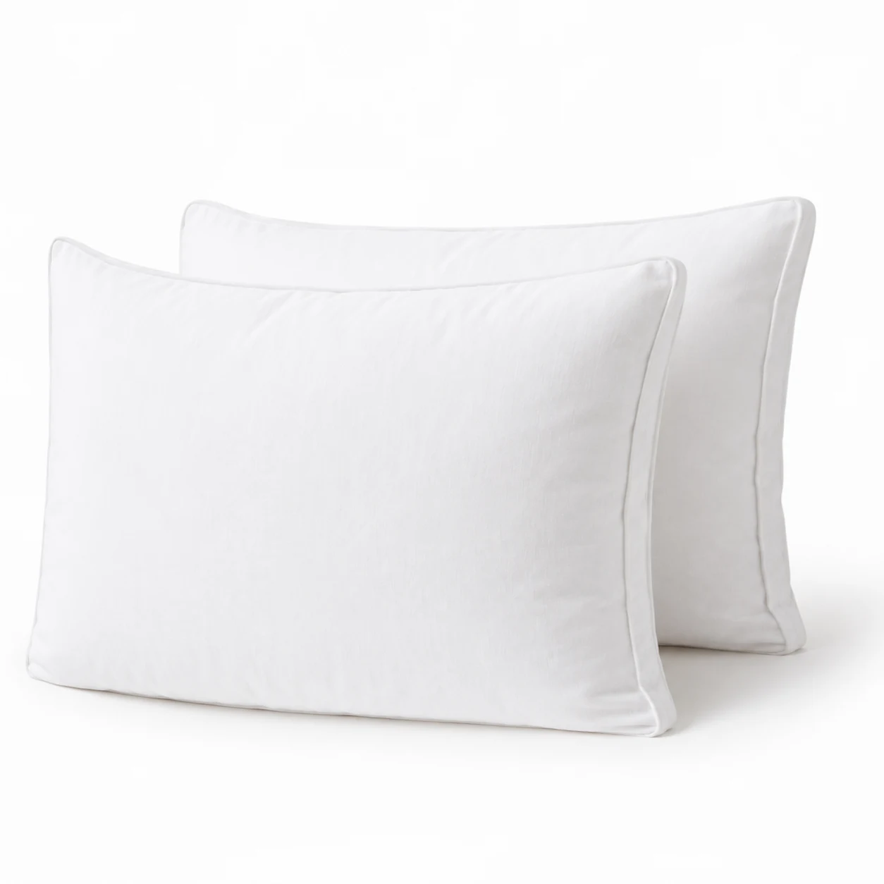 Pack 2 Oreillers moelleux 1555g - Enveloppe 100% coton 2