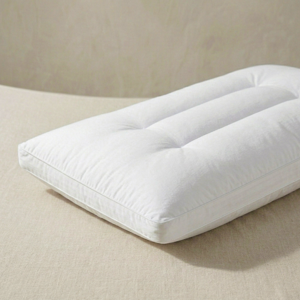 Pack 2 Oreillers ConfortPlus 1400g - Enveloppe 100% Coton