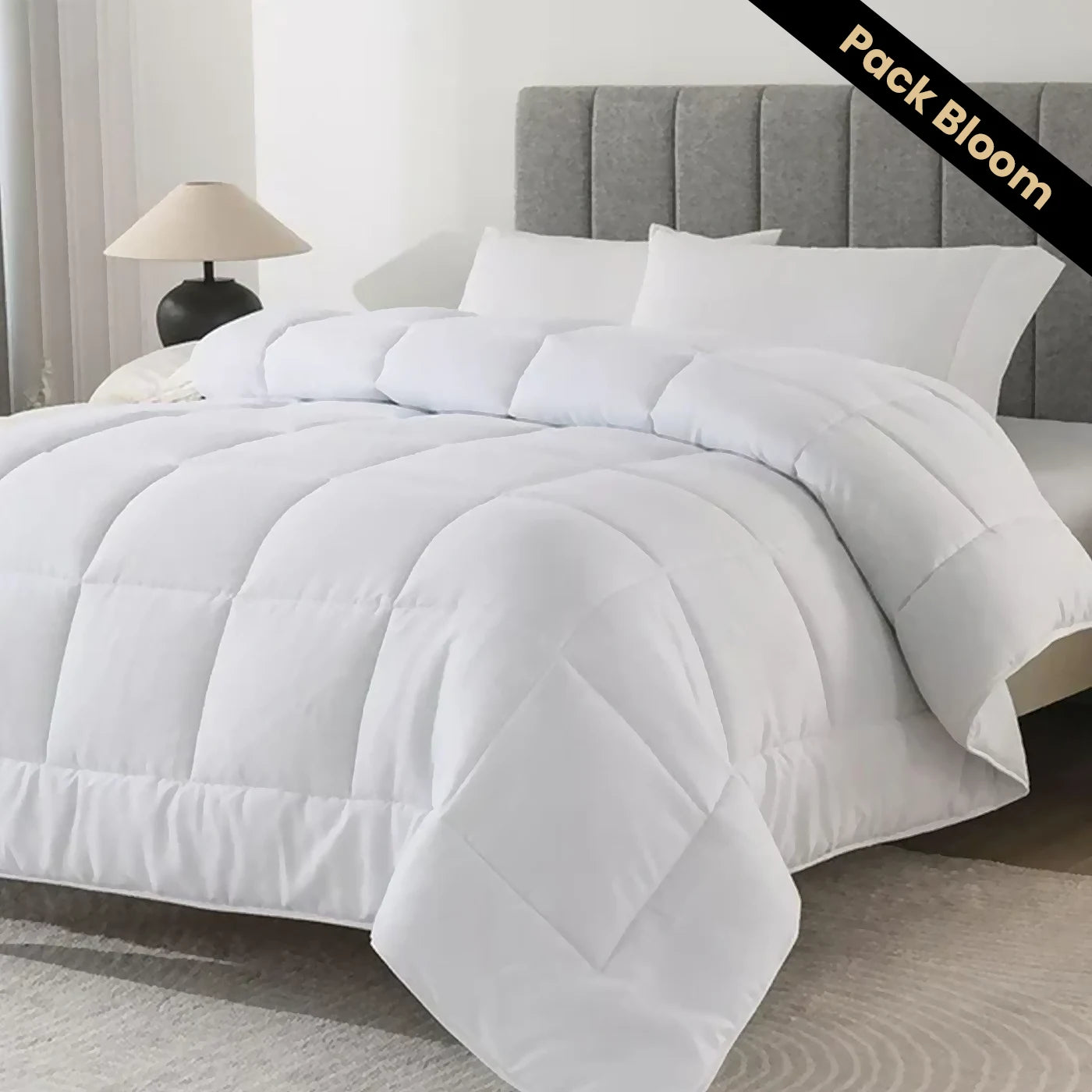 Pack bloom - Couette + parure de lit imprimée 2