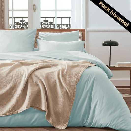 Pack hivernal - couette + parure de lit