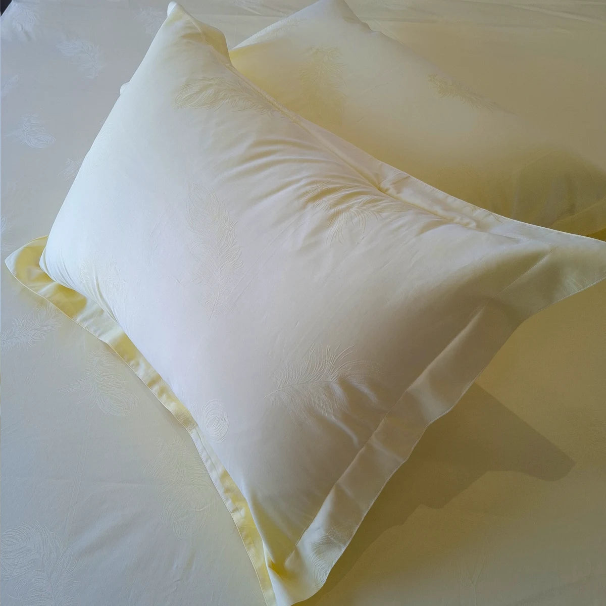 Parure de lit en jacquard de coton - 4 Pièces 4