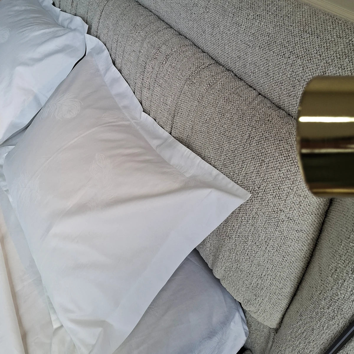 Parure de lit en jacquard de coton - 4 Pièces 7