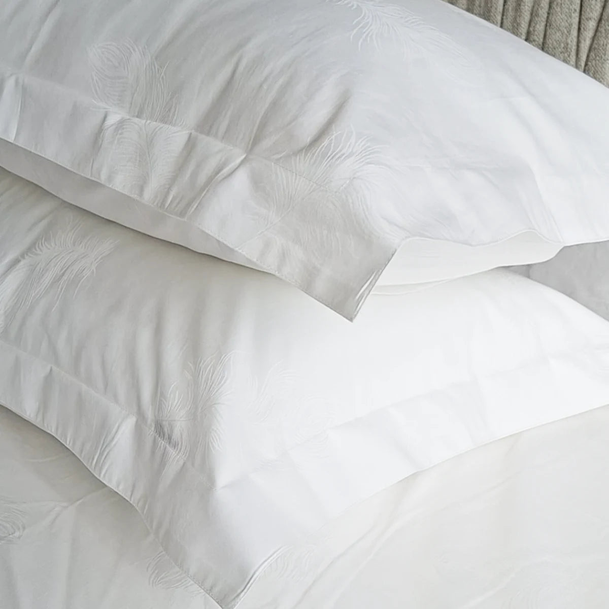 Parure de lit en jacquard de coton - 4 Pièces 3