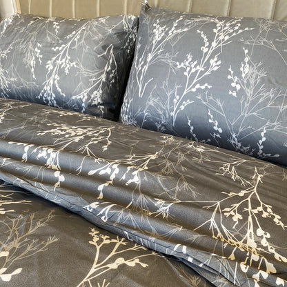 Pack chaud - Couette + parure de lit imprimée