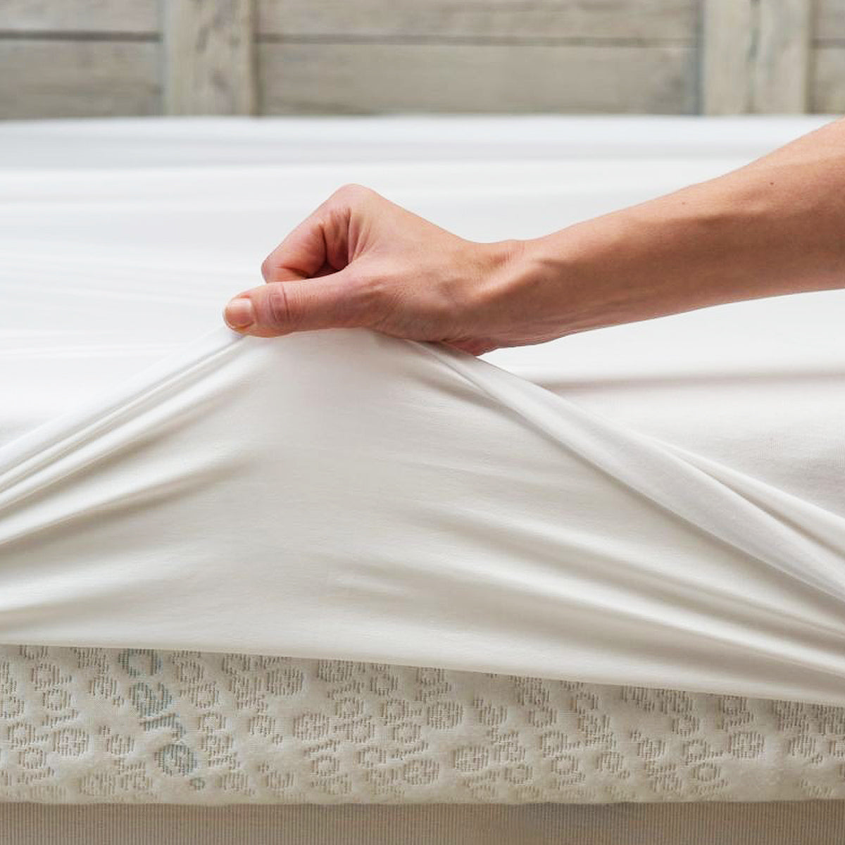 Protége matelas imperméable respirant - 100% coton - maison good and well