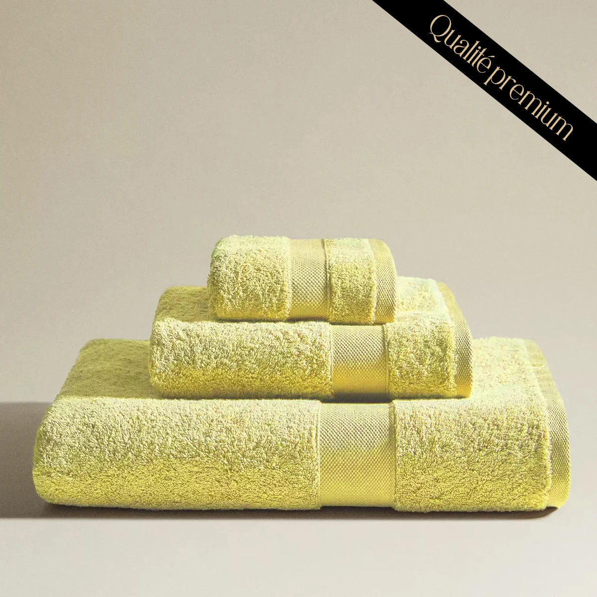 Serviette de bain premium 100% Coton