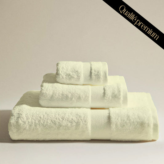 Pack serviette de bain -  3 pièces 100% coton - maison good and well