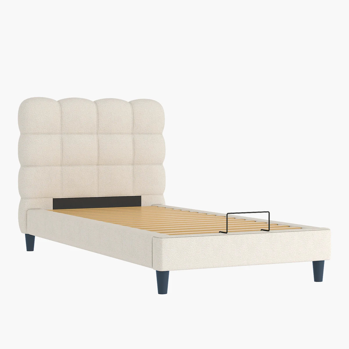 Sommier + Tête de lit tapissier Brême - (1 place) 5