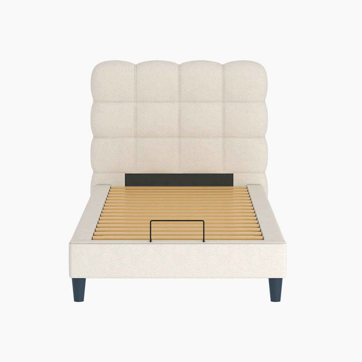Sommier + Tête de lit tapissier Brême - (1 place) 2