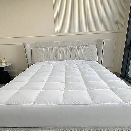 Surmatelas premium - Design drap-housse avec bandes élastiques