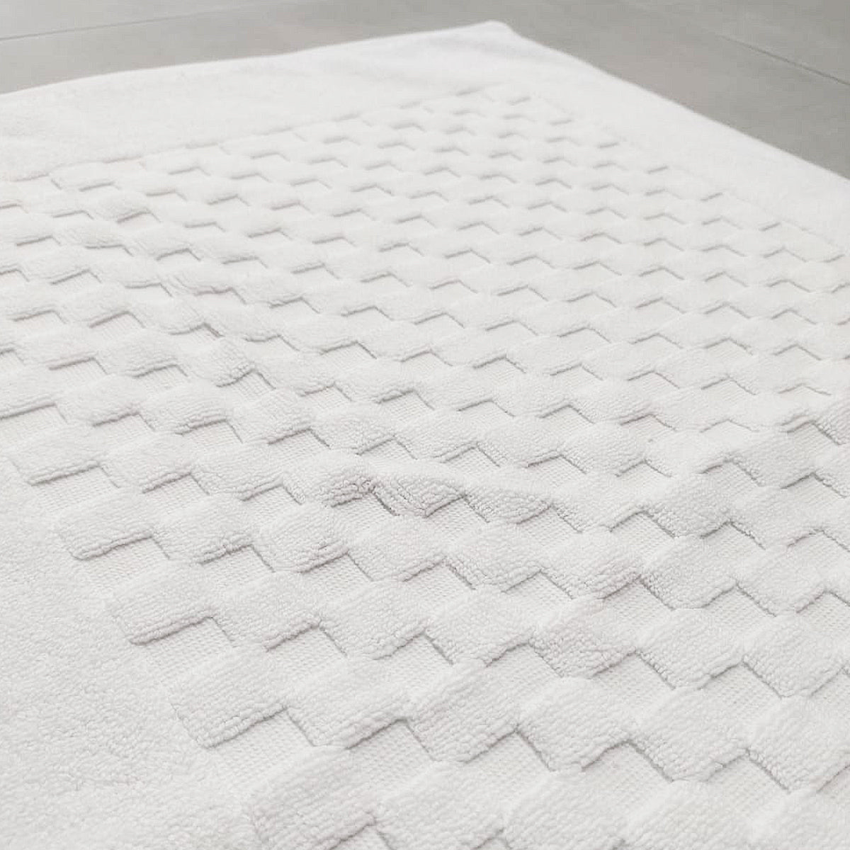 Tapis de bain jacquard – 100% Coton - maison good and well